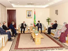 صورة الجزائر وموريتانيا تؤكدان عزمهما على تعزيز التعاون الثنائي
