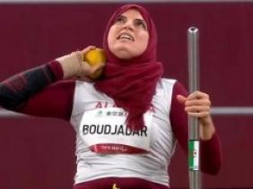 صورة بوجدار اسمهان تهدي الجزائر رابع ميدالية ذهبية البرالمبية 2020